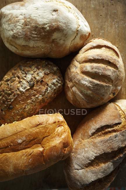Various Loaves of Bread — Stock Photo