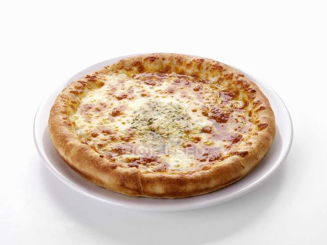 Knoblauch-Pizza-Brot — Stockfoto