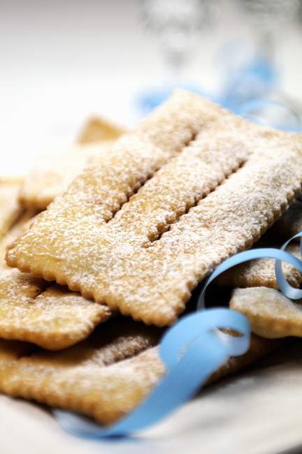 Італійський карнавал печиво — стокове фото