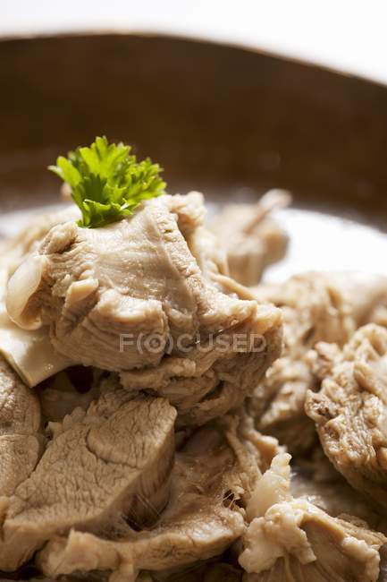 Lamb stew in bowl — Stock Photo