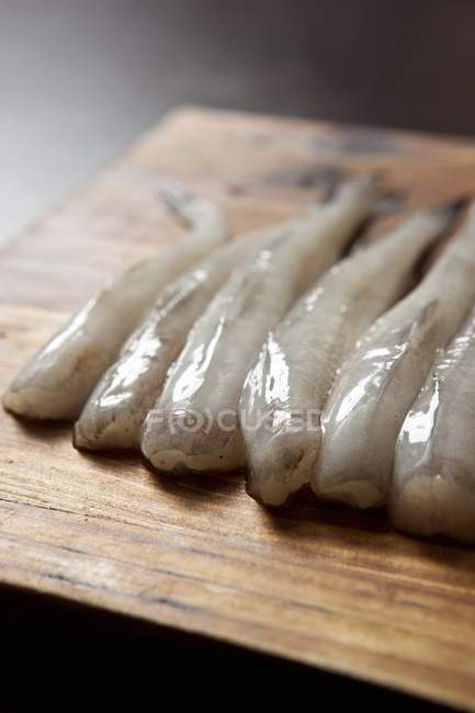 Filetes de pescado kau fresco - foto de stock