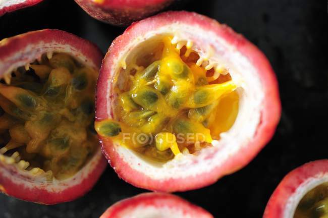 Fruta fresca de la pasión tailandesa - foto de stock
