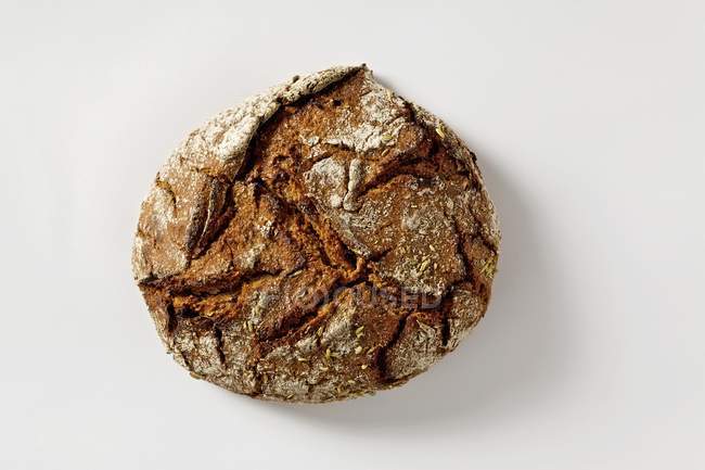 Tyrolean bread on white — Stock Photo