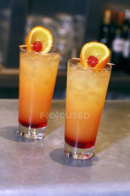 Easy Rider Cocktails mit Rum — Stockfoto
