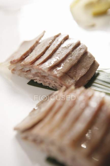 Boiled Crystal beef — Stock Photo