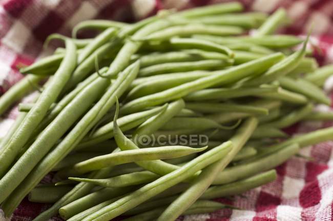 Haricots verts frais — Photo de stock