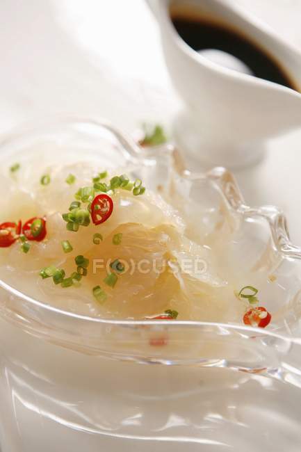 Méduses au jus d'ormeau — Photo de stock
