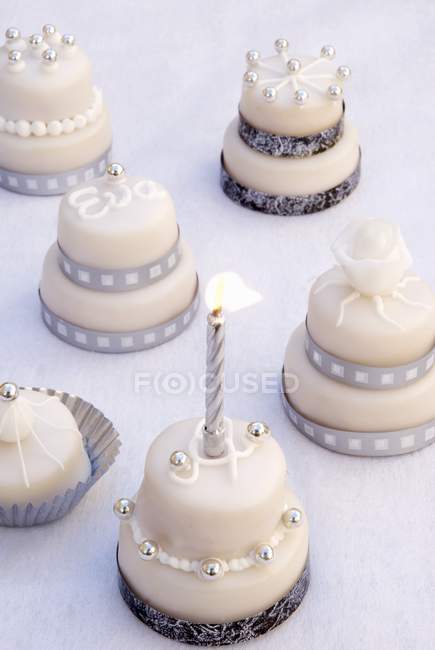 Petit fours for special occasions — Stock Photo