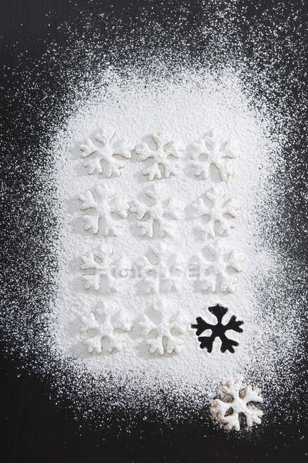 Biscuits de Noël au sucre glace — Photo de stock