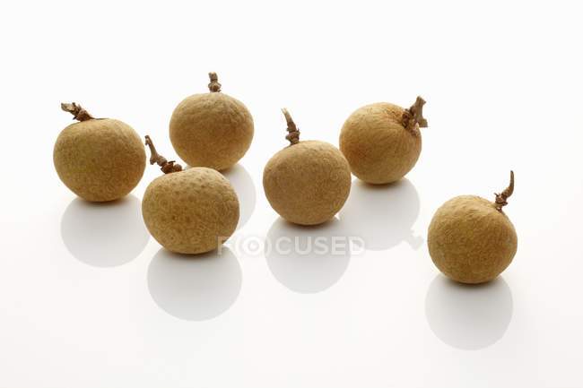 Fresh ripe longans — Stock Photo