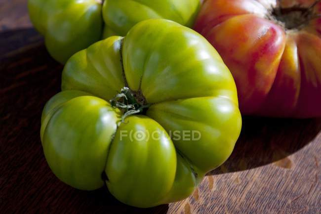 Органические реликтовые помидоры — стоковое фото