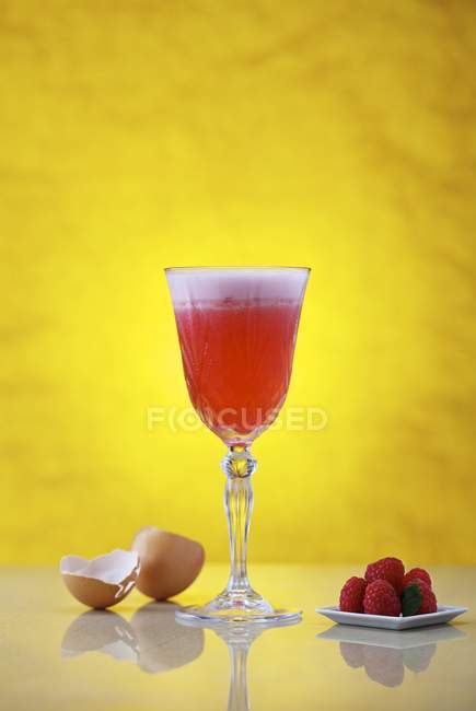 Cocktail de clube de trevo — Fotografia de Stock