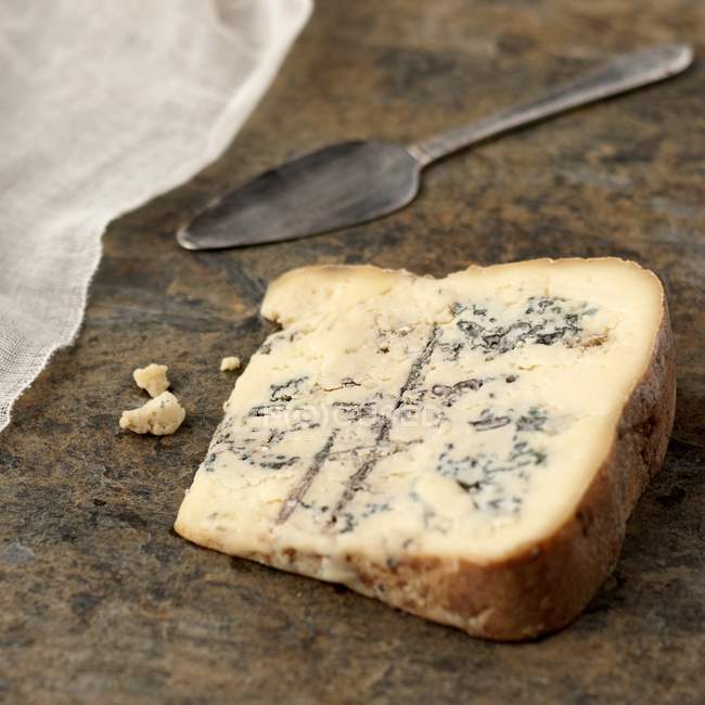 Zeppa di formaggio blu — Foto stock