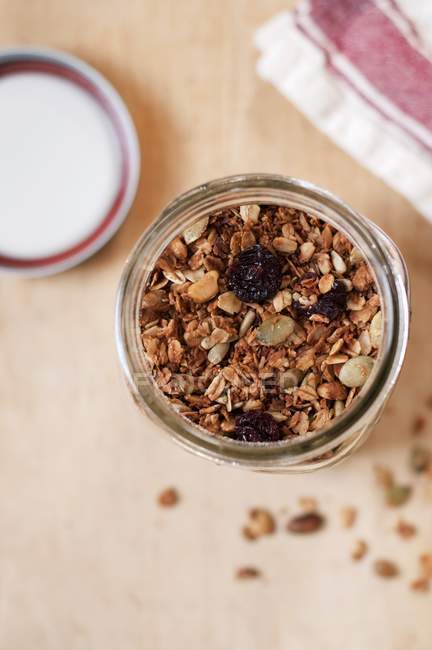 Granola Made with Oats — Stock Photo