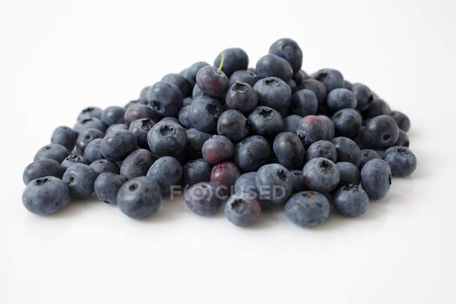 Pile de bleuets frais — Photo de stock