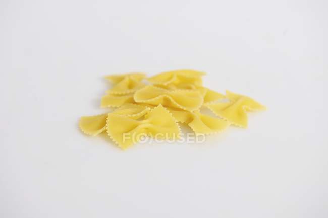 Raw farfalle pasta — Stock Photo