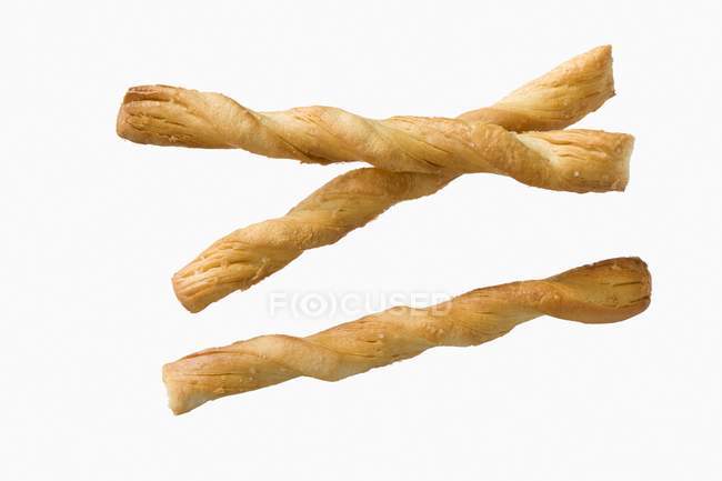 Three salty bread — Stock Photo