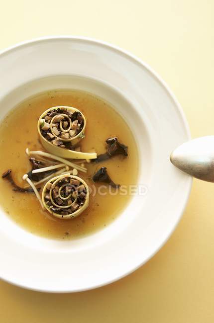 Canellonis farcis aux champignons — Photo de stock