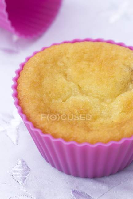 Butter sponge cupcake — Stock Photo