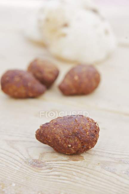 Gnocchi di bulgur ripieni Kobeba — Foto stock