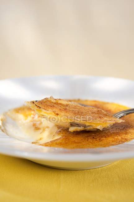 Silvaner crème brulee — Photo de stock