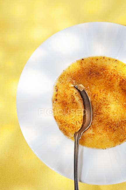 Silvaner crème brulee — Photo de stock