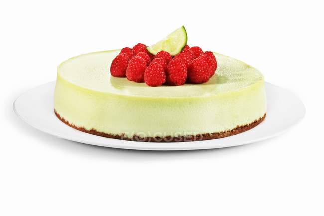 Key Lime Cheesecake — Stock Photo