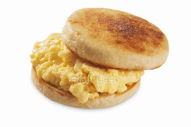Egg Sandwich on an English Muffin — Stock Photo