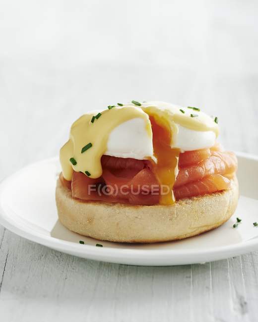 Яйце Royale блюдо — стокове фото