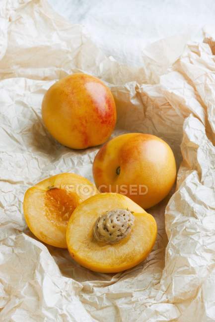 Nectacoas frescas maduras - foto de stock