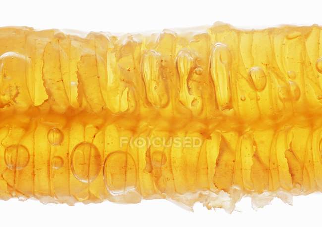 Nido de abeja crudo amarillo - foto de stock