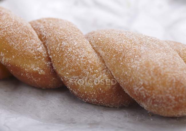 Sugared Twist Doughnut — Stock Photo