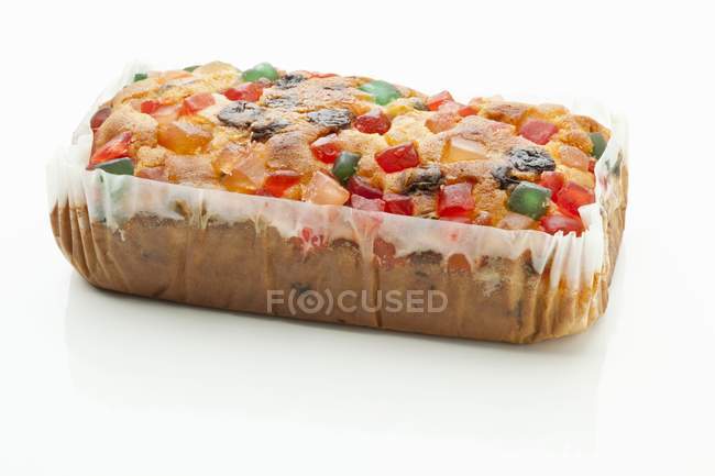 Pão de Natal com frutas cristalizadas — Fotografia de Stock
