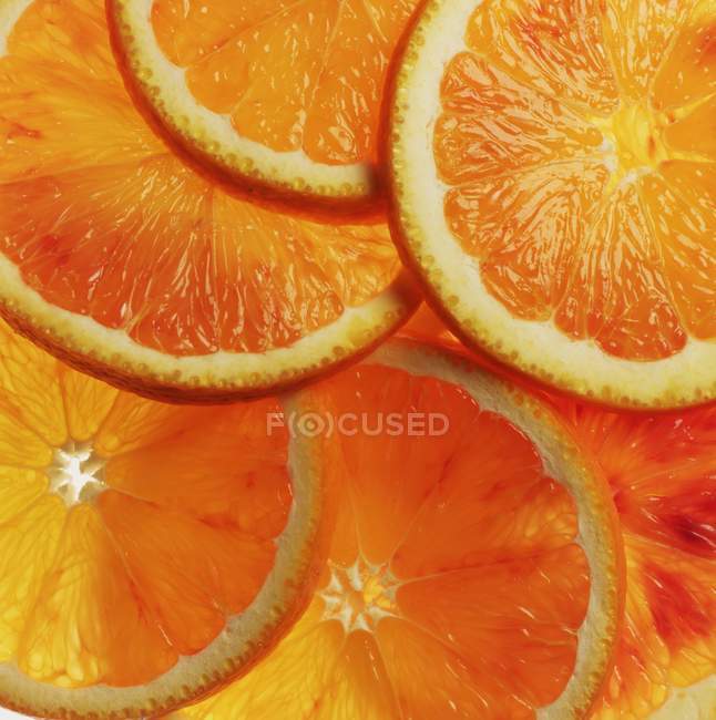Slices of fresh orange — Stock Photo