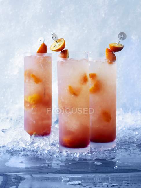 Asiatique fronde cocktails — Photo de stock