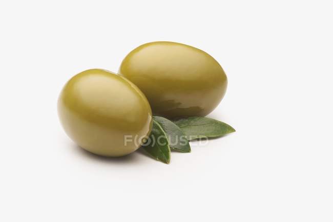 Spanish Queen Olives — Stock Photo