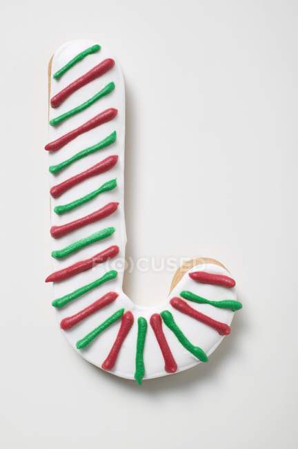 Печиво у формі цукерок тростина — стокове фото