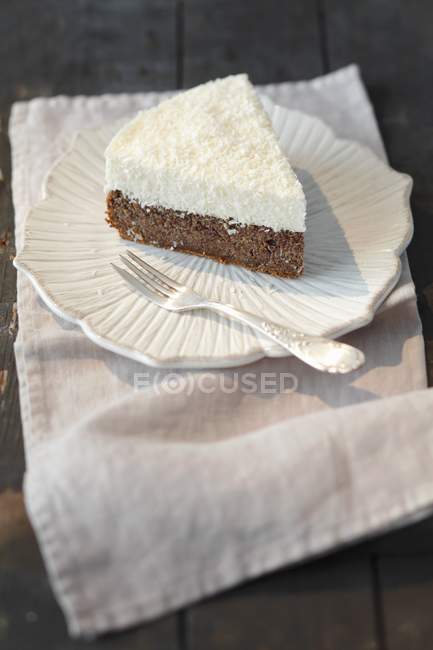 Poppy seed cake — Stock Photo