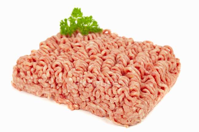 Minced pork and beef — Stock Photo