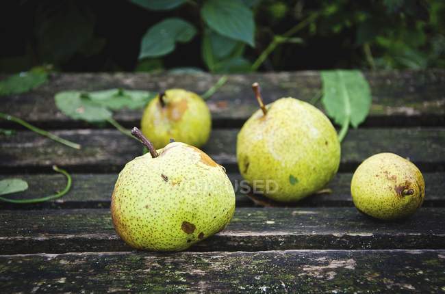 Yellow ripe Pears — Stock Photo