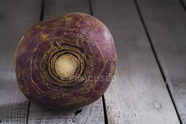 Fresh purple turnip — Stock Photo