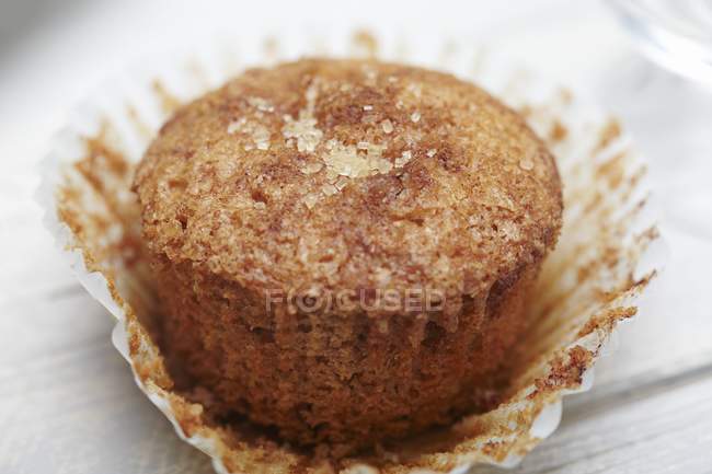 Muffin de azúcar de canela - foto de stock