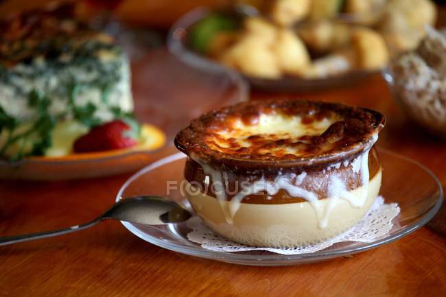 French Onion Soup — Stock Photo