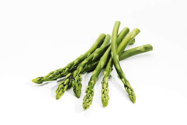 Several spears of green asparagus — Stock Photo