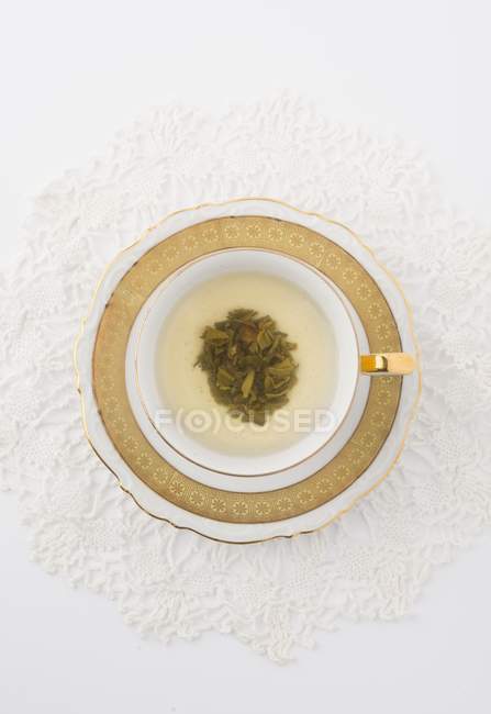 Cup of Green Tea — Stock Photo