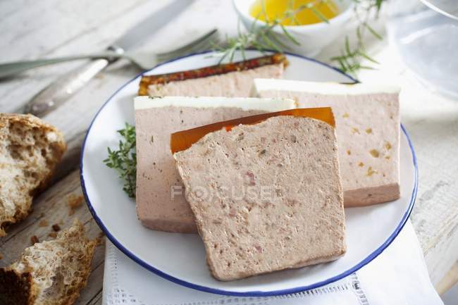Divers types de foie — Photo de stock