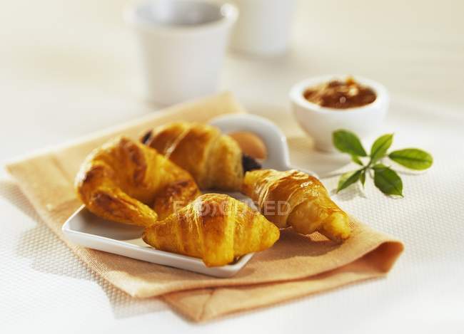 Small Danish pastries — Stock Photo
