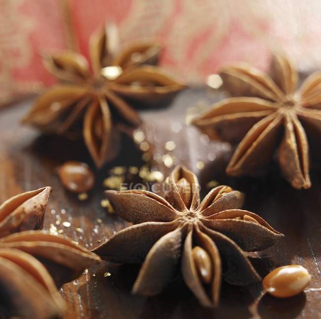Close up of Star anise — Stock Photo