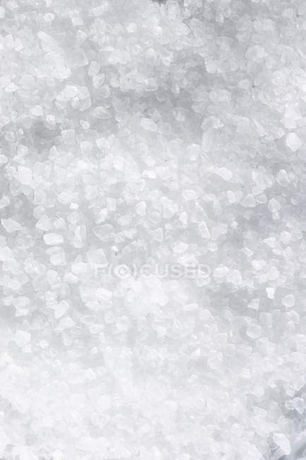 Морская соль видна сверху — стоковое фото