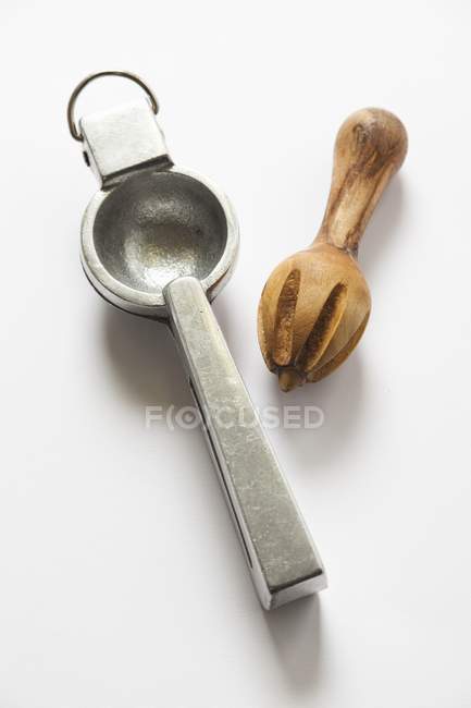 Cocktail muddler and  press — Stock Photo